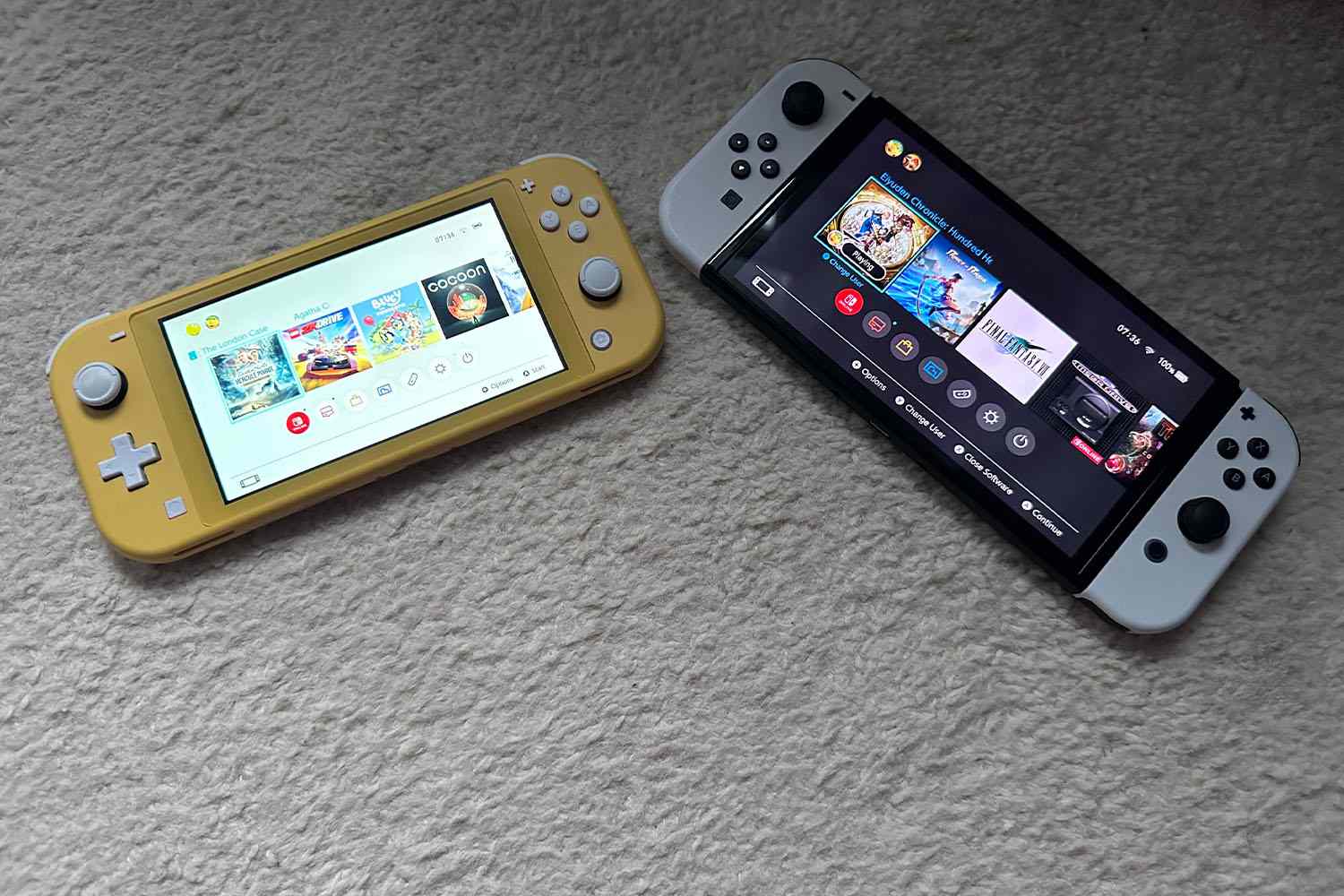 Switch OLED vs Lite